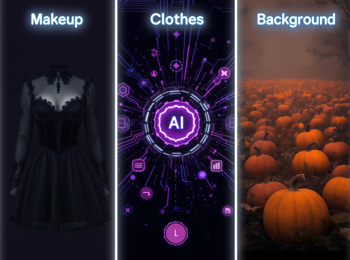 AI Video Generator Interface – Halloween Image Generator Powered by Seedream 4.0