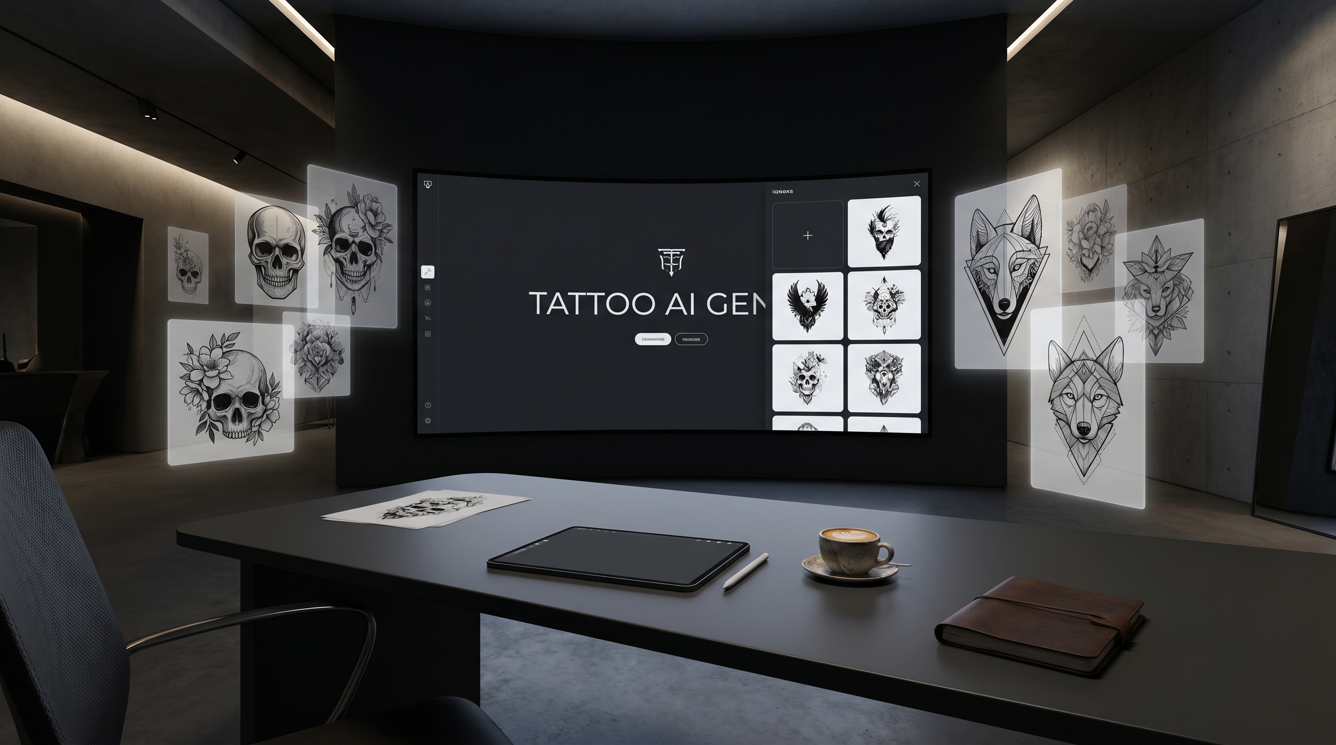 วิธีสร้างไอเดียรอยสักเชิงภาพประกอบที่โดดเด่นด้วย TattooDesign AI